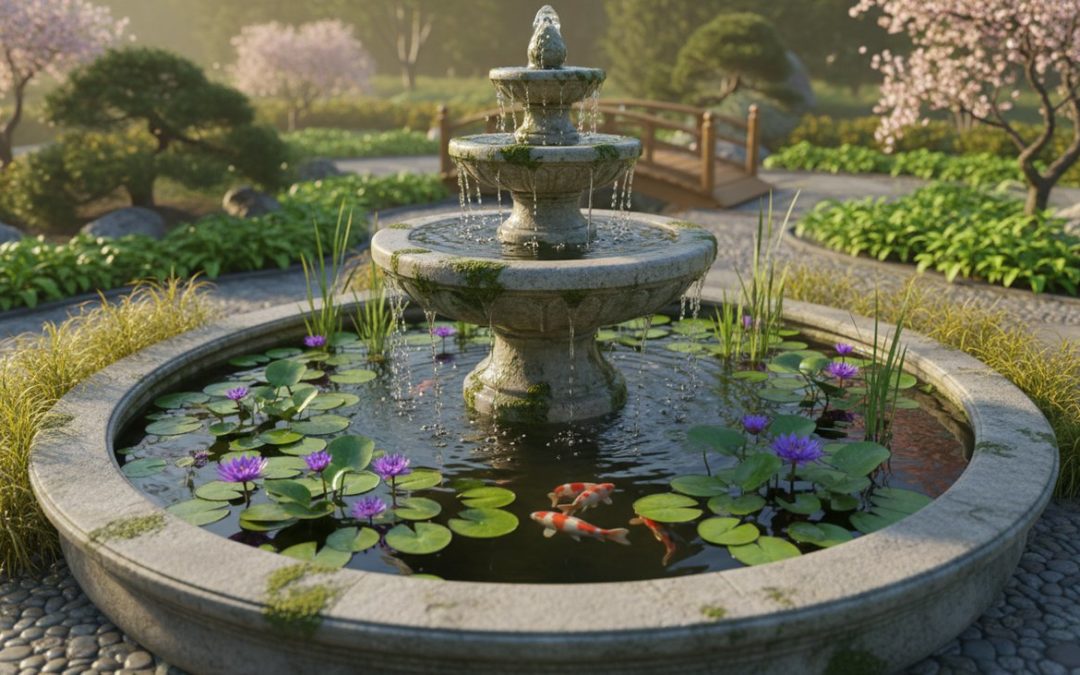 Installer une Fontaine ou un Bassin au Jardin : Guide Complet
