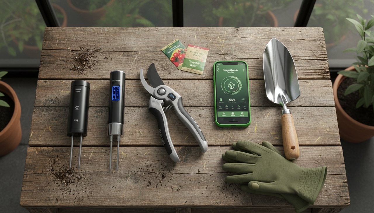 Les 10 outils indispensables du jardinier connecte