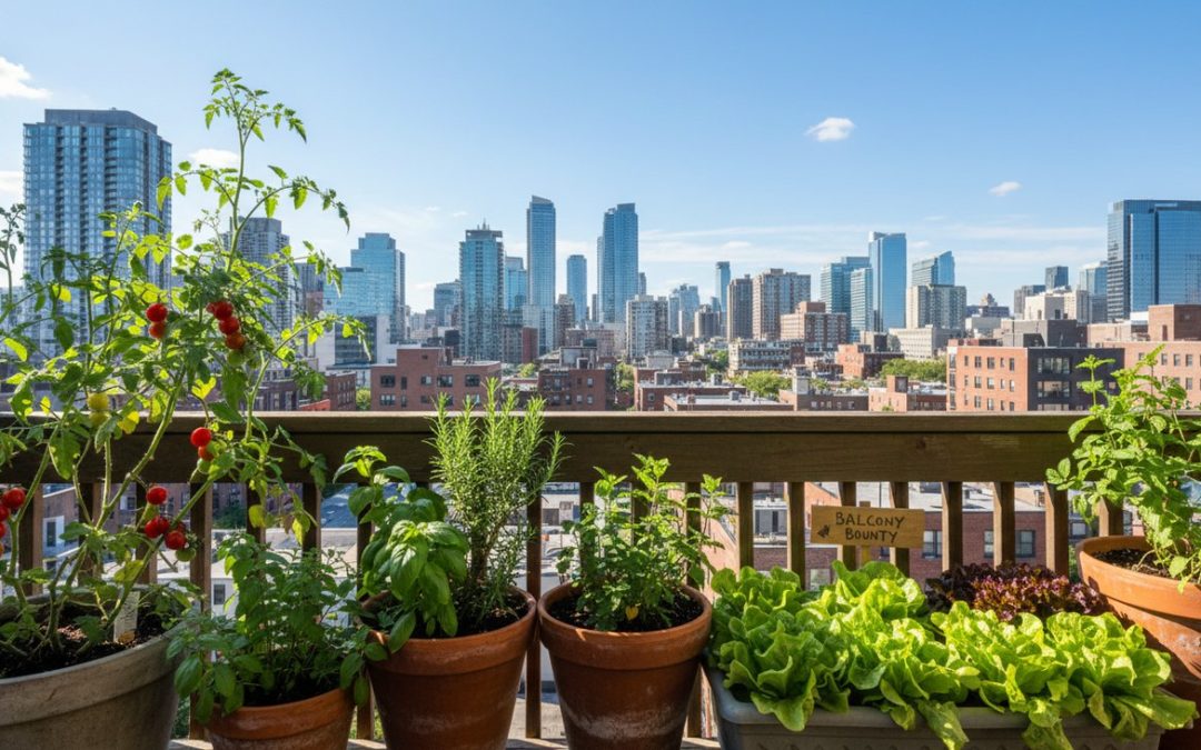 Créer un Potager sur Balcon : Guide Complet pour Cultiver en Appartement