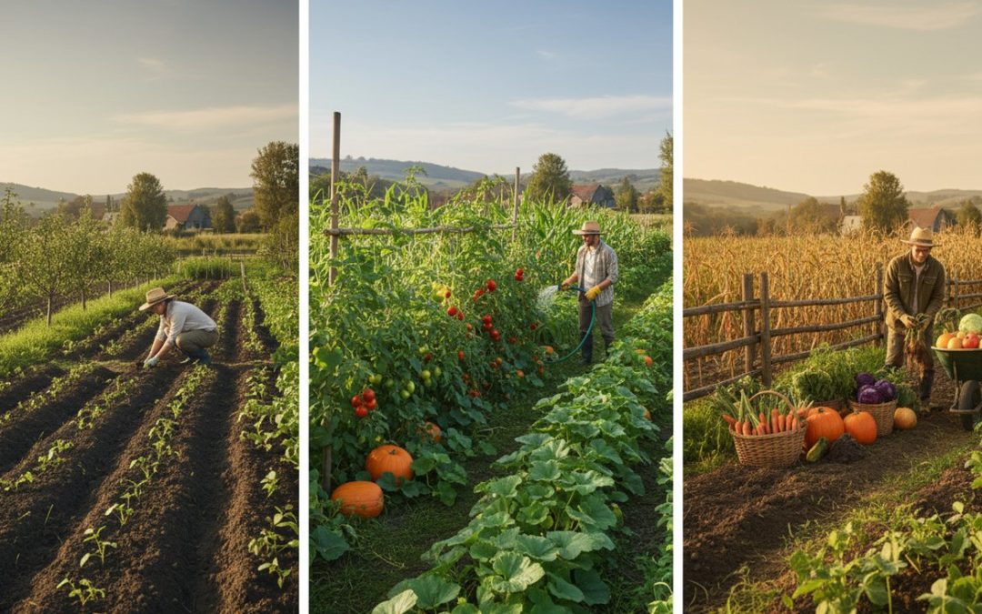 Calendrier potager mois par mois : semis et récoltes